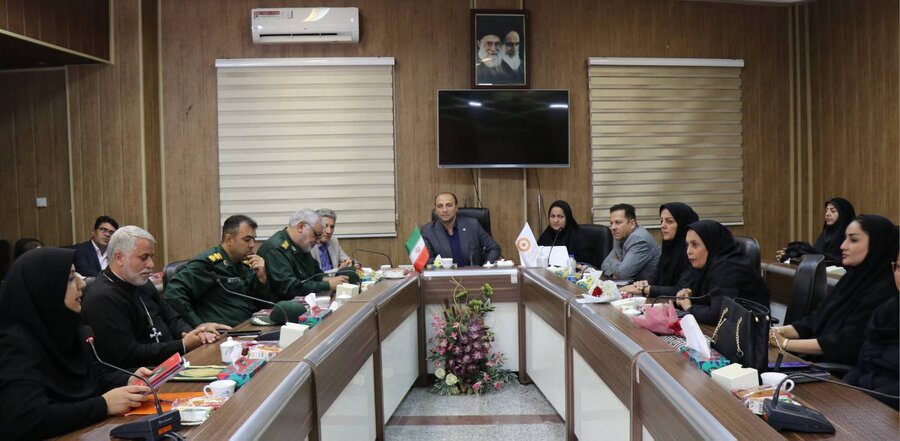 انعقاد تفاهمنامه همکاری مشترک میان بهزیستی آذربایجانغربی و سپاه شهدا به مناسبت هفته دولت