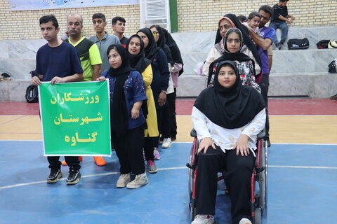 برگزاری بازی های بومی محلی«جام بلندهمتان» توان‌خواهان در استان بوشهر