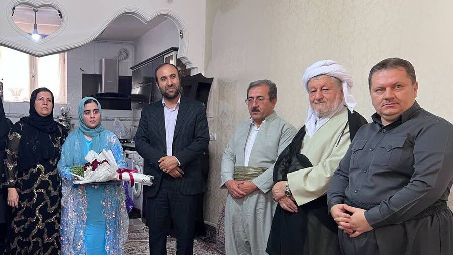 حضور غزل بهرامی در آیین تجلیل از برترین‌های کنکور سراسری