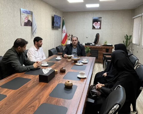 حضورسرزده معاون هماهنگی امور عمرانی  فرمانداری شهرستان ساوجبلاغ دراداره بهزیستی شهرستان ساوجبلاغ