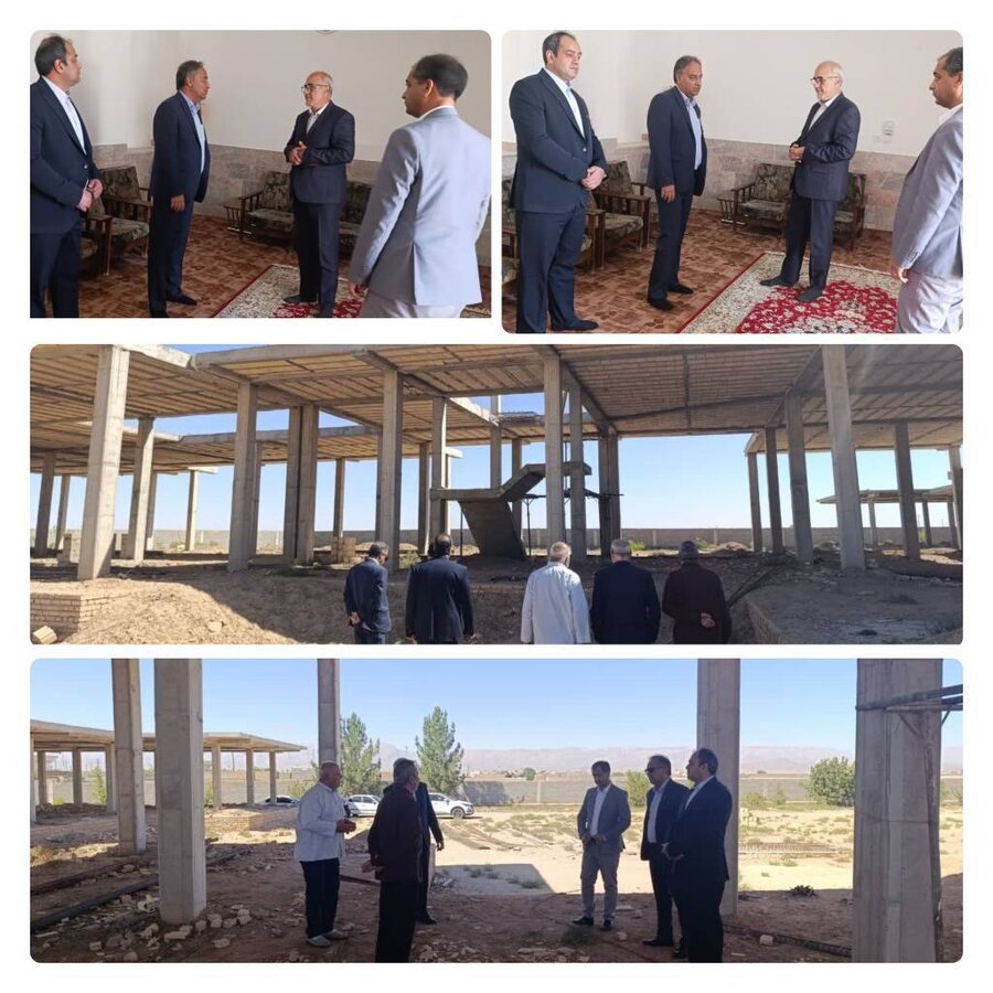 در ادامه سفر مدیر کل بهزیستی استان به شهرستان بشرویه انجام شد