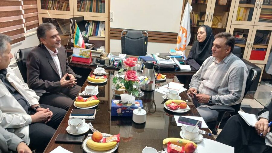 اولین جلسۀ همکاری مشترک دفتر مراقبت و توانمندسازی کودکان و نوجوانان با گروه صنعتی سایپا 