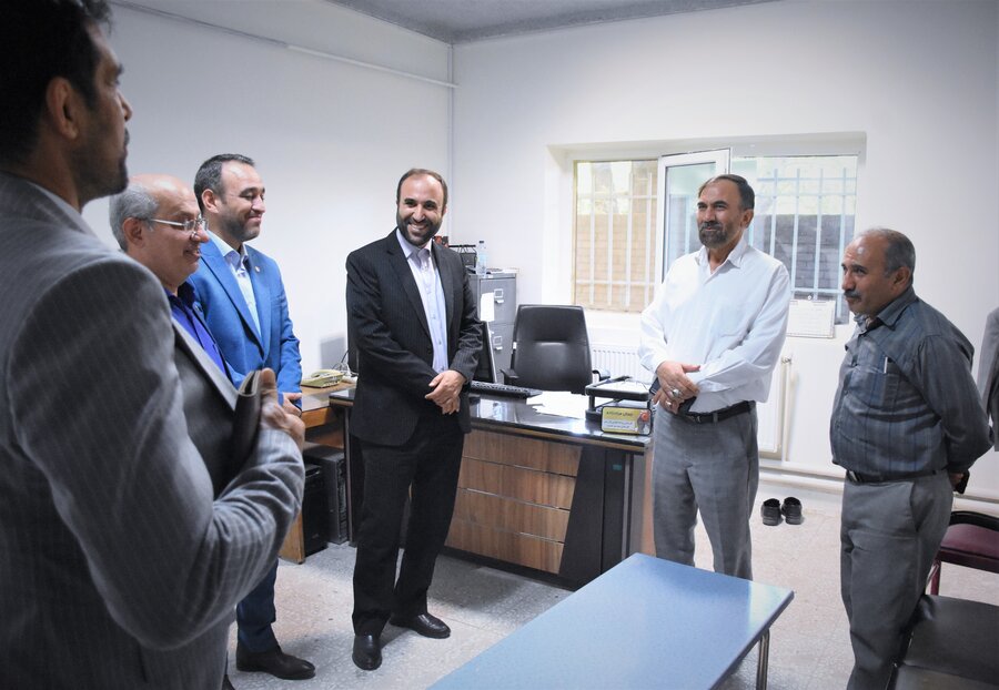 بازدید از اداره بهزیستی شهرستان اسلام آباد غرب