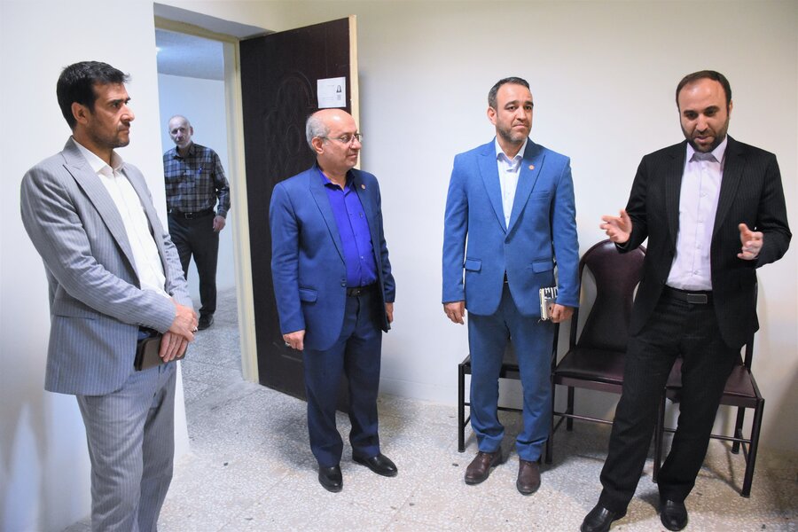 بازدید از اداره بهزیستی شهرستان اسلام آباد غرب