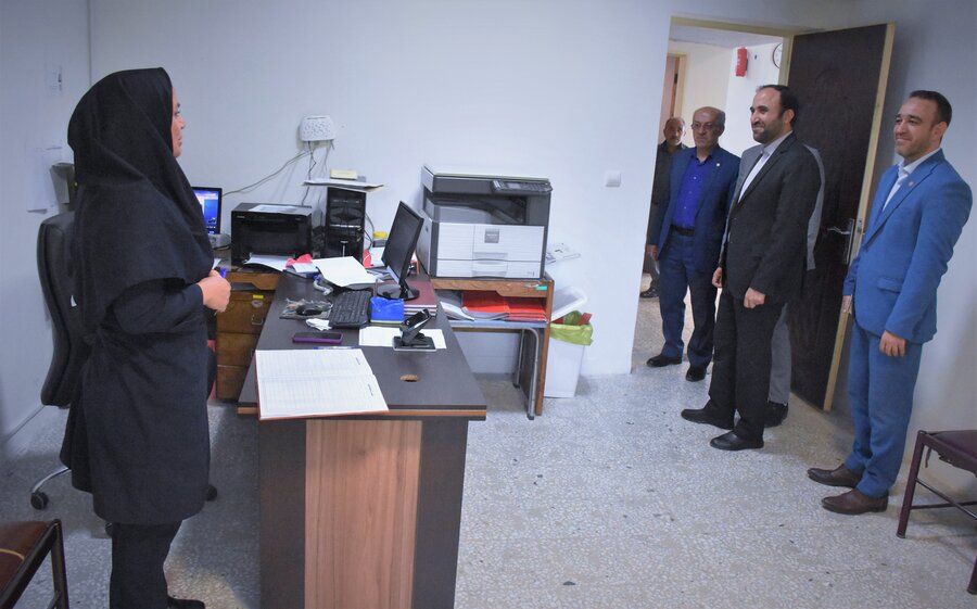 بازدید از اداره بهزیستی شهرستان اسلام آباد غرب