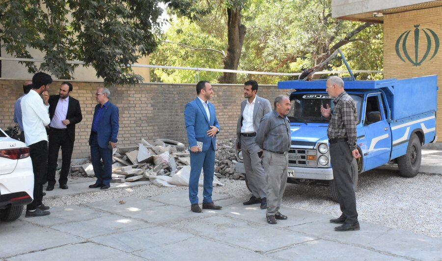 بازدید از اداره بهزیستی شهرستان اسلام آباد غرب