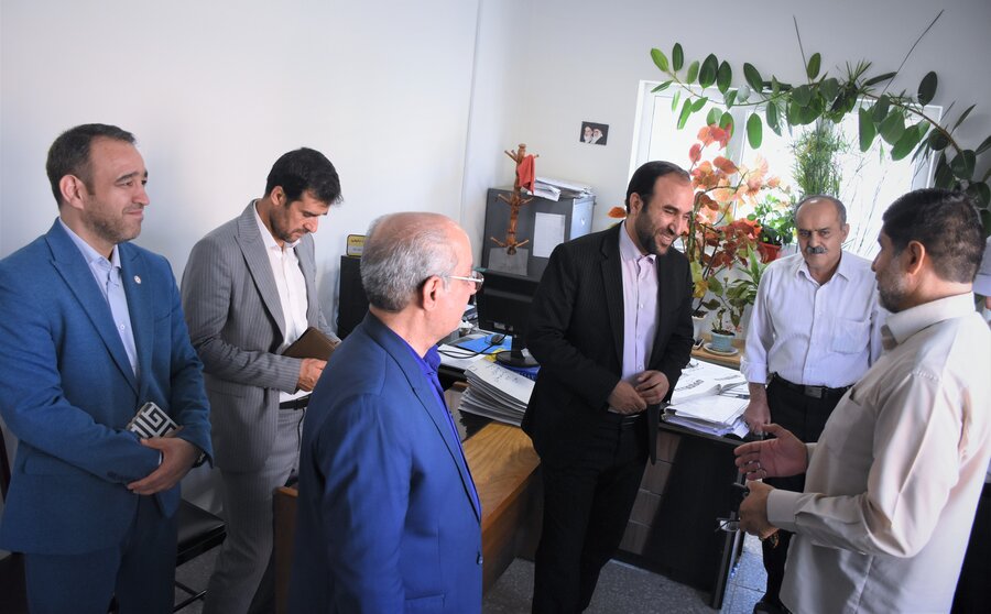 بازدید از اداره بهزیستی شهرستان اسلام آباد غرب