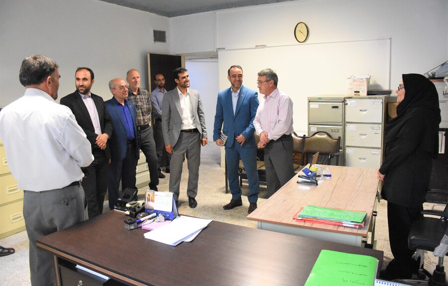 بازدید از اداره بهزیستی شهرستان اسلام آباد غرب