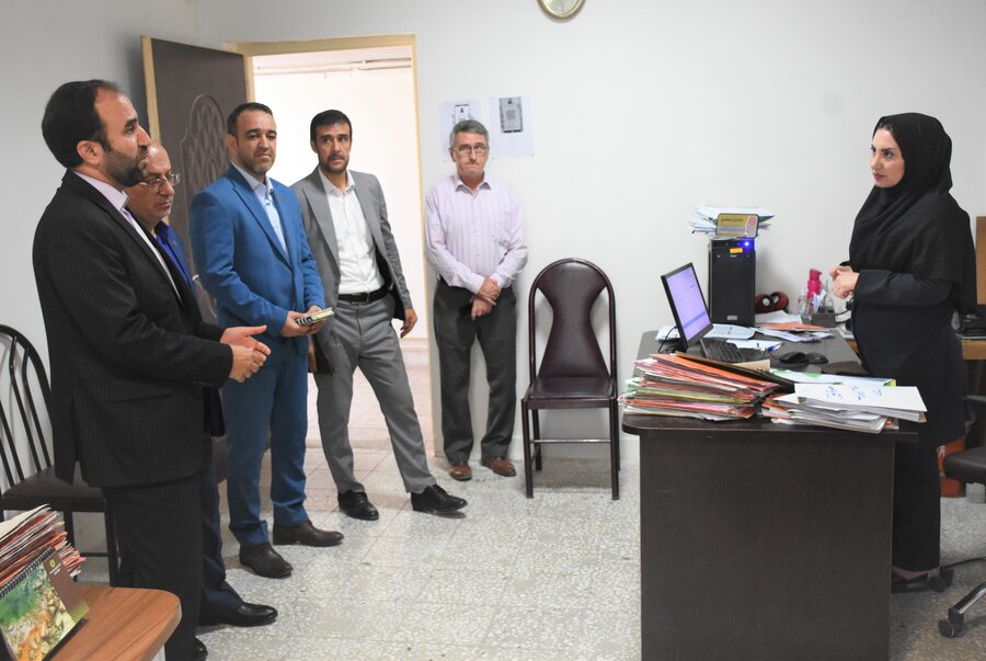 بازدید از اداره بهزیستی شهرستان اسلام آباد غرب