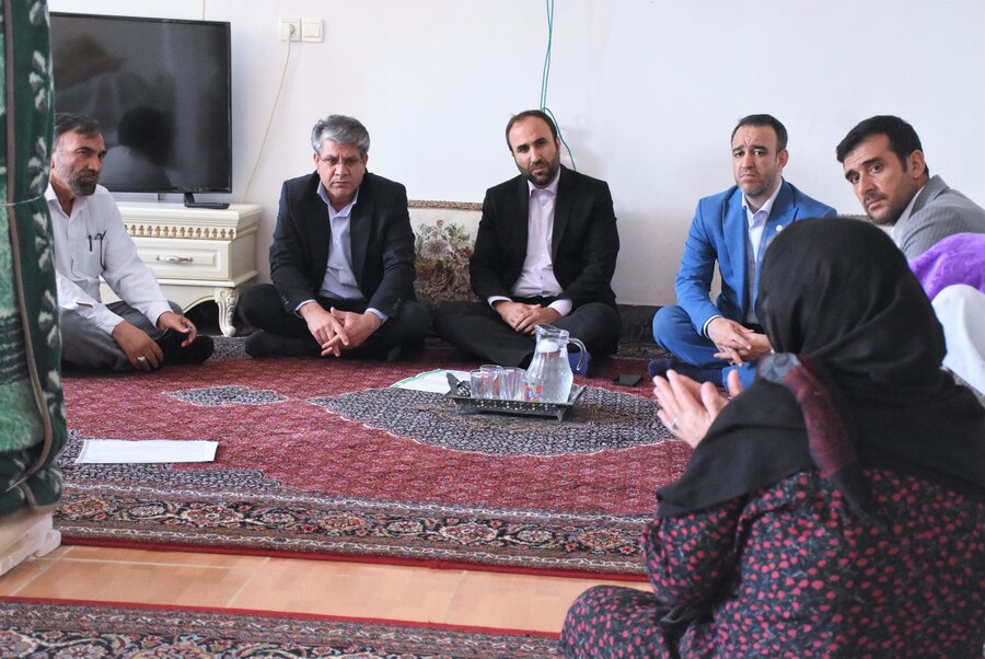 ملاقات با مددجوی ضایعه نخاعی