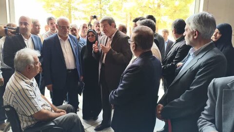 گزارش تصویری| بازدید رئیس سازمان بهزیستی کشور از پروژه هایپر افراد دارای معلولیت