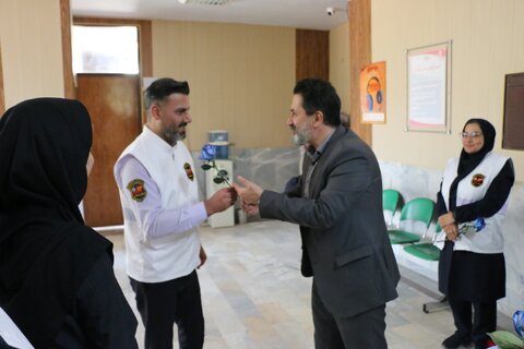 مراسم بیست‌وششمین سالگرد تأسیس اورژانس اجتماعی در همدان