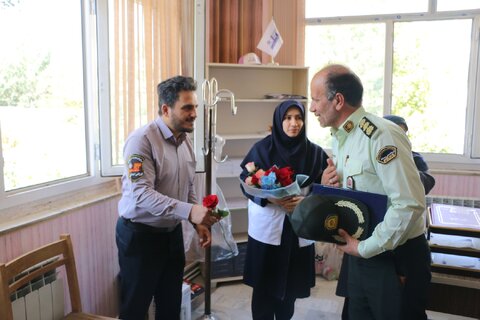 مراسم بیست‌وششمین سالگرد تأسیس اورژانس اجتماعی در همدان