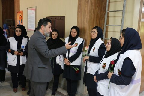 مراسم بیست‌وششمین سالگرد تأسیس اورژانس اجتماعی در همدان