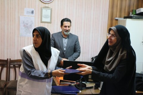 مراسم بیست‌وششمین سالگرد تأسیس اورژانس اجتماعی در همدان