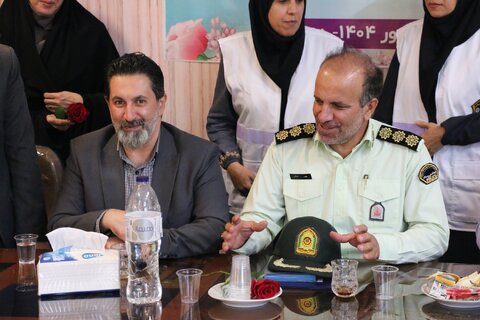 مراسم بیست‌وششمین سالگرد تأسیس اورژانس اجتماعی در همدان