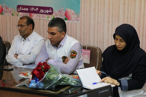 مراسم بیست‌وششمین سالگرد تأسیس اورژانس اجتماعی در همدان
