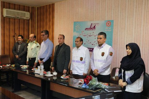 مراسم بیست‌وششمین سالگرد تأسیس اورژانس اجتماعی ۱۲۳ در همدان برگزار شد
