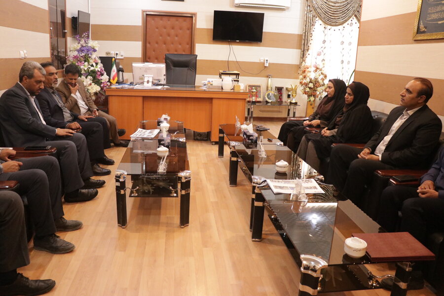 سرپرست جدید نمایندگی  بهزیستی شهرستان ارزوئیه معرفی شد