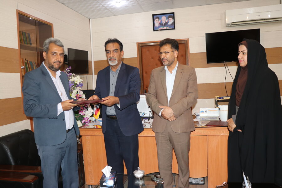 سرپرست جدید نمایندگی  بهزیستی شهرستان ارزوئیه معرفی شد