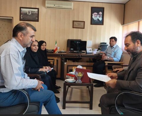 سرپرست بهزیستی شهرستان زنجان با معاون عمرانی و معاون سیاسی امنیتی فرمانداری دیدار کرد