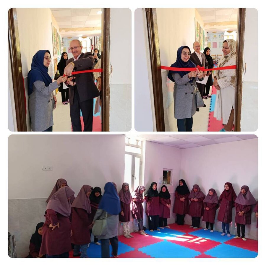 افتتاح سالن جدید مرکز توانبخشی بچه‌های آسمان بشرویه با حضور معاون توان‌بخشی بهزیستی استان