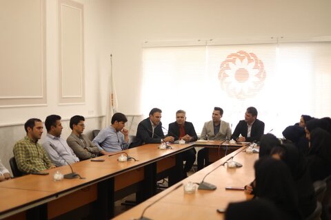 نشست مدیرکل با کارکنان بهزیستی نیشابور