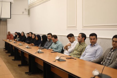 نشست مدیرکل با کارکنان بهزیستی نیشابور
