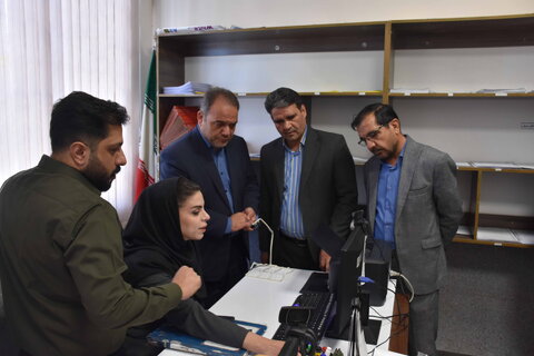 بازدید سرزده مدیرکل از کمپ حسن آباد