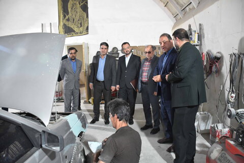 بازدید سرزده مدیرکل از کمپ حسن آباد