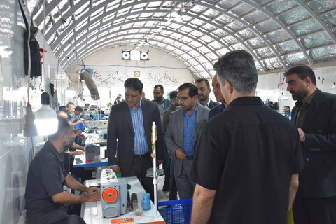 بازدید سرزده مدیرکل از کمپ حسن آباد