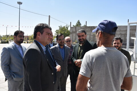 بازدید سرزده مدیرکل از کمپ حسن آباد