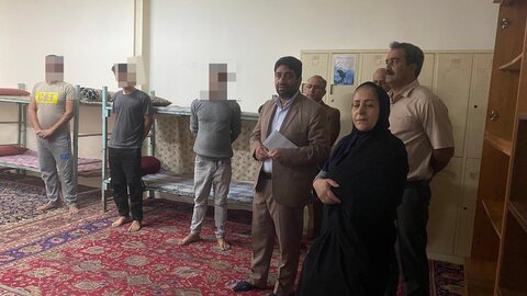 گزارش تصویری | مهدیشهر| حضور معاون دادستان کل استان در مراکز شهرستان