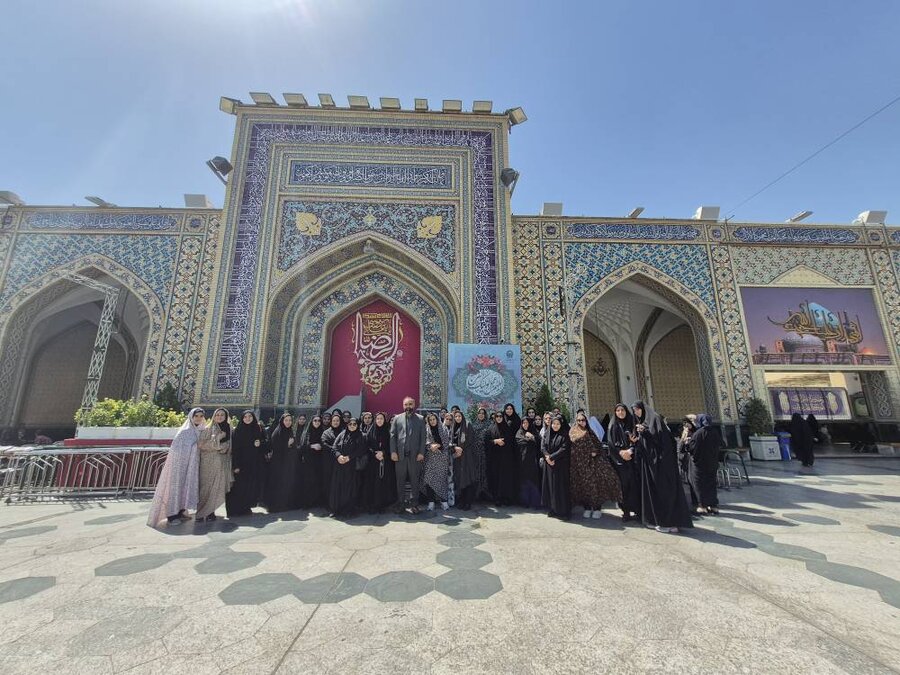 از دل آتش تا صحن بهشت؛ مربیان و اورژانسی‌ها مهمان امام رضا(ع)  