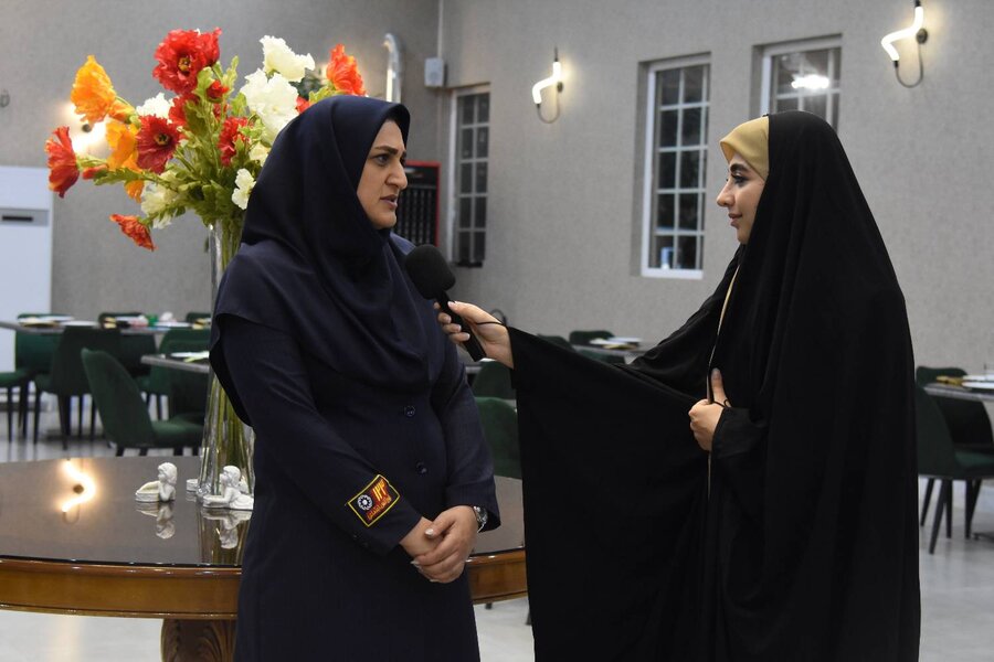 از دل آتش تا صحن بهشت؛ مربیان و اورژانسی‌ها مهمان امام رضا(ع)  