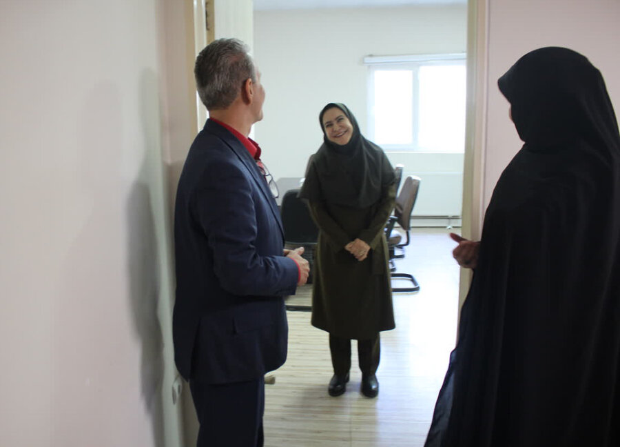 بازدید معاون سلامت اجتماعی سازمان بهزیستی کشور از دفاتر و بخش‌های بهزیستی البرز