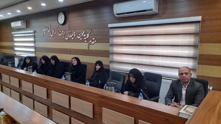 حضور مدیر هسته گزینش شماره یک در سمنان