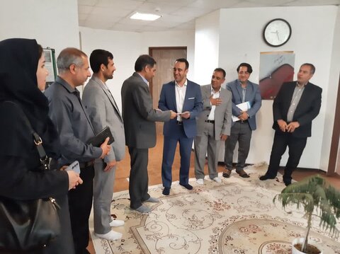 آئین تکریم و معارفه مسئول مرکز ساماندهی کودکان خیابانی کرمانشاه