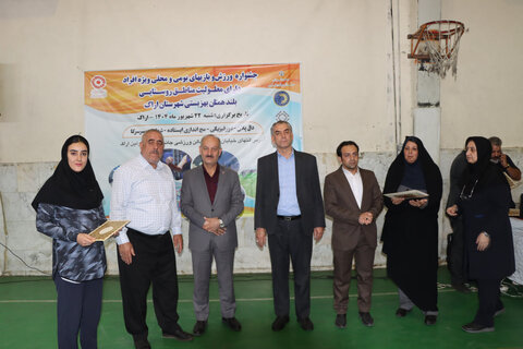 گزارش تصویری ا جشنواره ورزش و بازیهای بومی و محلی ویژه افراد دارای معلولیت  مناطق روستایی