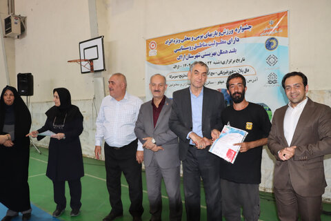 گزارش تصویری ا جشنواره ورزش و بازیهای بومی و محلی ویژه افراد دارای معلولیت  مناطق روستایی