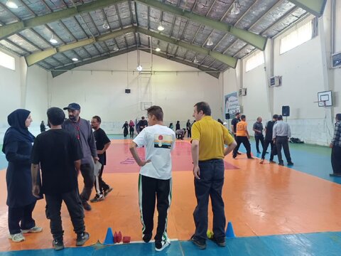 گزارش تصویری ا جشنواره ورزش و بازیهای بومی و محلی ویژه افراد دارای معلولیت  مناطق روستایی