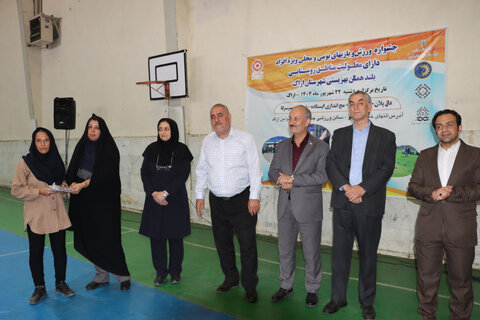 گزارش تصویری ا جشنواره ورزش و بازیهای بومی و محلی ویژه افراد دارای معلولیت  مناطق روستایی