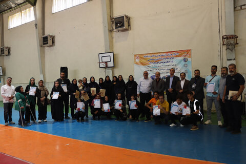 گزارش تصویری ا جشنواره ورزش و بازیهای بومی و محلی ویژه افراد دارای معلولیت  مناطق روستایی