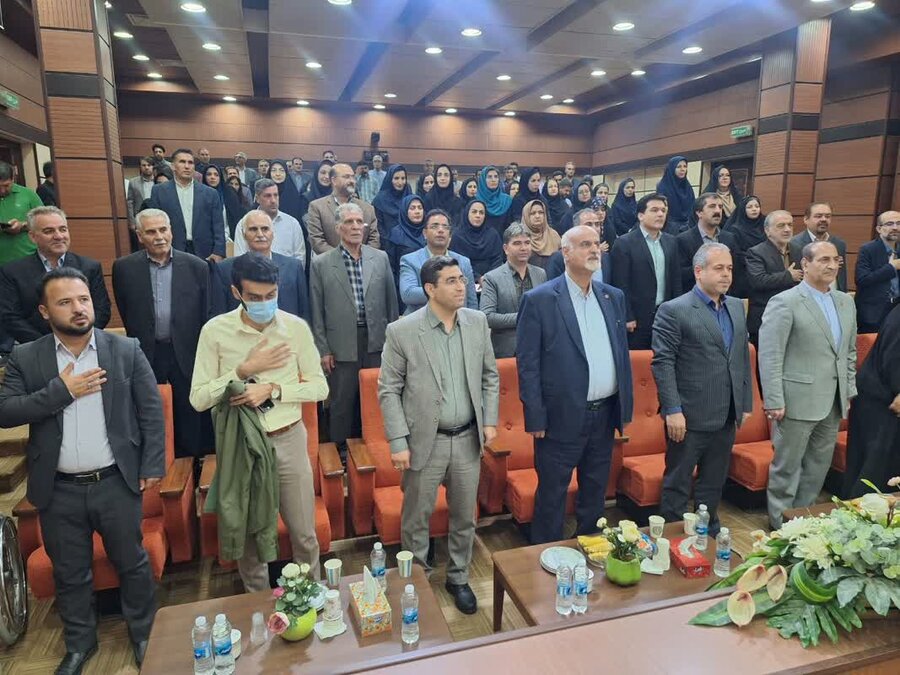 آئین تکریم ومعارفه مدیر کل بهزیستی استان خراسان شمالی