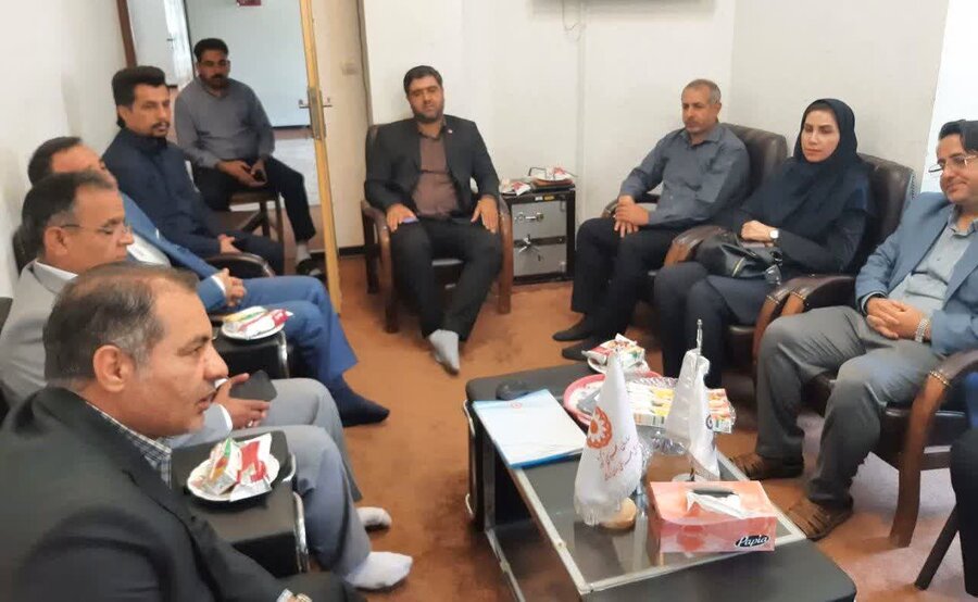 آئین تکریم و معارفه مسئول مرکز ساماندهی کودکان خیابانی کرمانشاه