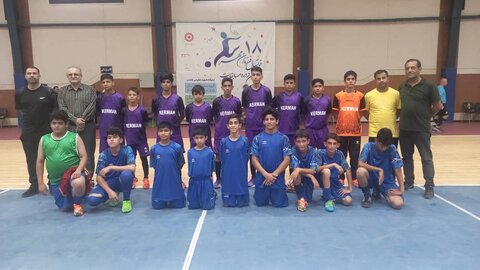 کسب مقام سوم تیم فوتسال فرزندان زیر 14 سال بهزیستی استان کرمان