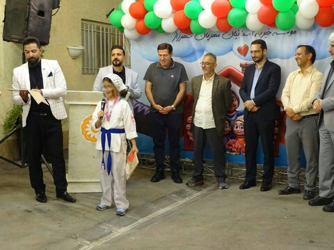 گزارش تصویری|مراسم جشن قهرمانی ورزشی -انتخابی تیم ملی فرزندان شهر راز در کوی امام علی (ع)