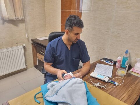 شیراز|بازدید پایگاه های ثابت برنامه غربال شنوایی نوزادان و شیر خواران