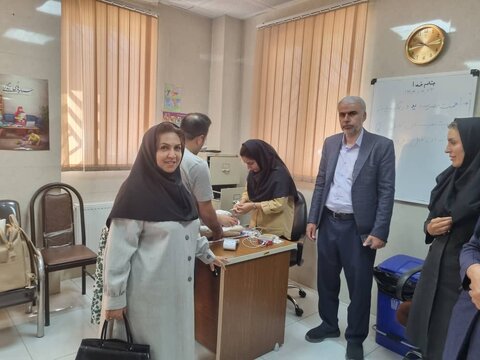 شیراز|بازدید پایگاه های ثابت برنامه غربال شنوایی نوزادان و شیر خواران