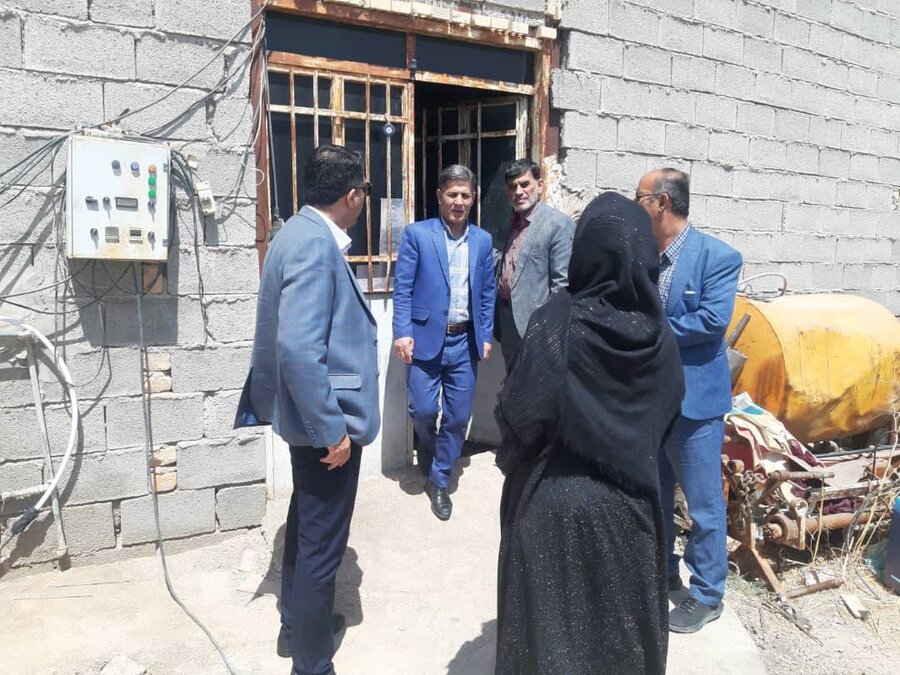 ارسنجان|بازدید میدانی اداره  پذیرش و هماهنگی بهزیستی فارس از  مددجویان شهرستان